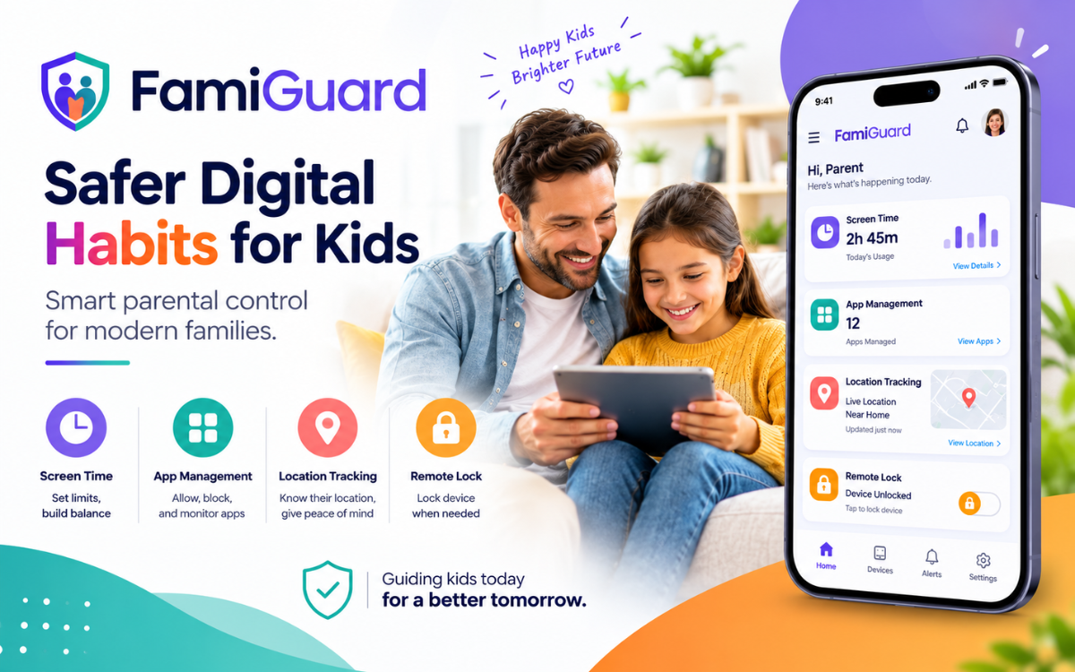 FamiGuard parental control and child safety app
